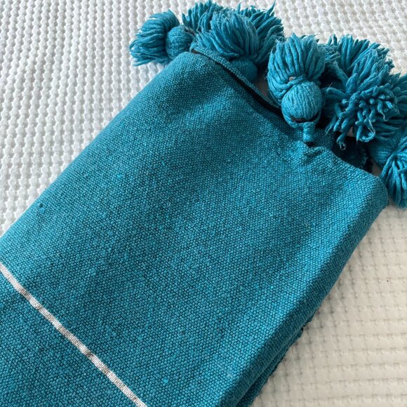 Authentic Handcrafted Moroccan Blanket - Picture 1 of 5